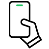 Icon Symbol Smartphone Anruf