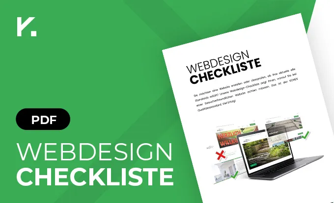 Webdesign Checkliste 2024 2025 Website